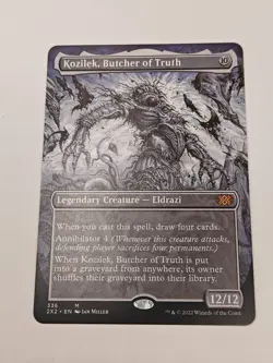 Kozilek, Butcher of Truth (Borderless) MTG Double Masters 2022 Regular NM - Image 1