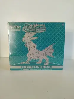 Pokemon TCG : Sun & Moon 🔥 Crimson Invasion Elite Trainer Box ETB - Sealed New - Image 1