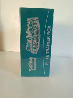 Pokemon TCG : Sun & Moon 🔥 Crimson Invasion Elite Trainer Box ETB - Sealed New - Image 5
