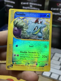 Totodile 134/165 Expedition 2002 Reverse Holo E-Series Vintage Pokemon Card TCG - Image 3