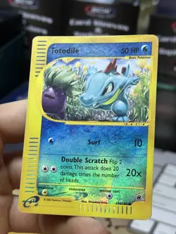 Totodile 134/165 Expedition 2002 Reverse Holo E-Series Vintage Pokemon Card TCG - Image 4