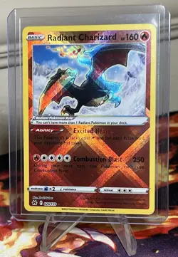 Pokemon TCG Crown Zenith - Radiant Charizard - #020/159 NM/MINT - Image 1