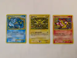 2009 Pokemon Articuno Zapdos Motres Supreme Victors Secret Rare Set LOT LP+ - Image 4