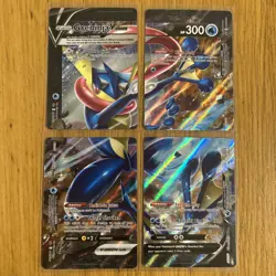 Greninja V-Union - SWSH155, SWSH156, SWSH157, SWSH158 - Promo 4 Pieces Pokemon - Image 1