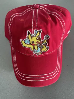 Pokemon 2018 World Championships Staff Cap Hat Nashville Pikachu - New - Image 1