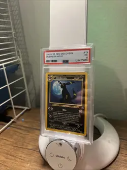 2001 POKEMON NEO DISCOVERY #13 UMBREON-HOLO PSA 5 - Image 3