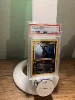 2001 POKEMON NEO DISCOVERY #13 UMBREON-HOLO PSA 5 - Image 4