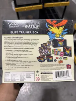 Pokemon TCG Hidden Fates Elite Trainer Box ETB New Factory Sealed w/ Case - Image 4