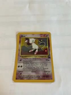 Mew Black Star Promo Holo With Beautiful Swirl #9 Pokemon TCG - Image 1