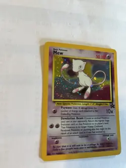 Mew Black Star Promo Holo With Beautiful Swirl #9 Pokemon TCG - Image 3