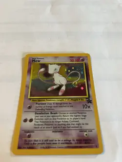 Mew Black Star Promo Holo With Beautiful Swirl #9 Pokemon TCG - Image 5