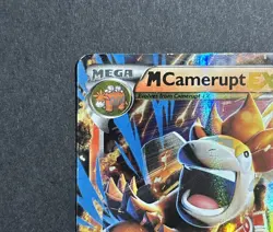 Pokemon M Camerupt EX XY198 Holo Promo 2017 - Image 3