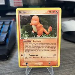 Pokemon Ditto Charmander 061/113 Delta Species Regular MP - Image 1