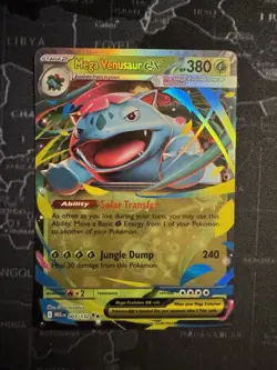 Pokemon TCG Mega Venusaur ex 003/132 Mega Evolution Double Rare Holo NM - Image 1