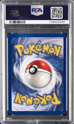 1999 POKEMON BASE SET 1ST EDITION-RED CHEEKS #58 PIKACHU PSA 7 - Image 2