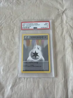 1999 POKEMON BASE SET 1ST EDITION #96 DOUBLE COLORLESS ENERGY PSA 9 - Image 1