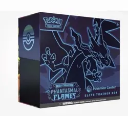 2x PRESALE Pokemon Center ETB Mega Evolution Phantasmal Flames Elite Trainer Box - Image 1