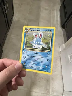 Pokemon Azumarill Neo Genesis 1st Edition Holo Rare 2/111 - Image 2