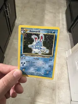 Pokemon Azumarill Neo Genesis 1st Edition Holo Rare 2/111 - Image 4