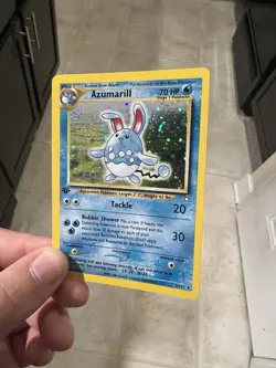 Pokemon Azumarill Neo Genesis 1st Edition Holo Rare 2/111 - Image 5