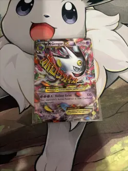 Pokemon XY Black Star Promos M Gengar-EX #XY166 2016 - Image 1