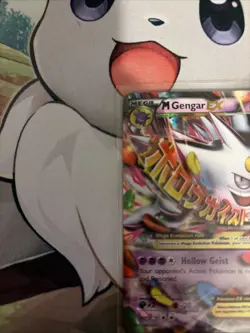 Pokemon XY Black Star Promos M Gengar-EX #XY166 2016 - Image 3