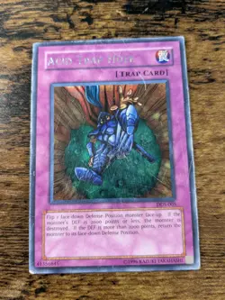 YU-GI-OH ACID TRAP HOLE DDS-005 HP-DAMAGE - Image 1