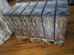 WORLD OF WARCRAFT 2008 Trading Card Game Drums of War X6 Boxes DISPLAY - Image 4