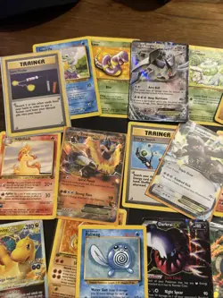 Pokemon TCG Modern Vintage MP- DAMAGED Lot of 19 Cards; WOTC 1st Ed, Sealed Ex - Image 4