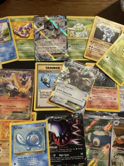 Pokemon TCG Modern Vintage MP- DAMAGED Lot of 19 Cards; WOTC 1st Ed, Sealed Ex - Image 5