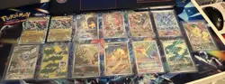 11 Full Art Pokemon Cards and 2 EX Card Lot Pokemon Near Mint Near Mint Cards - Image 1