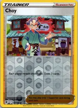 Pokemon TCG Choy SWSH Astral Radiance 137/189 Reverse Holo Uncommon Card NM - Image 1