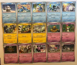 2025 Pokemon TCG Mega Evolution 57 Card Lot No Duplicates Bulbasaur Latios +++ - Image 2