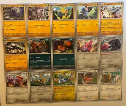 2025 Pokemon TCG Mega Evolution 57 Card Lot No Duplicates Bulbasaur Latios +++ - Image 3
