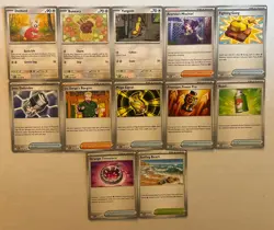 2025 Pokemon TCG Mega Evolution 57 Card Lot No Duplicates Bulbasaur Latios +++ - Image 4