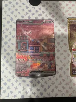 Pokemon TCG 151 Promo Mew EX 053 Mew EX Metal Card 205/165 Mewtwo 052 Sealed - Image 2