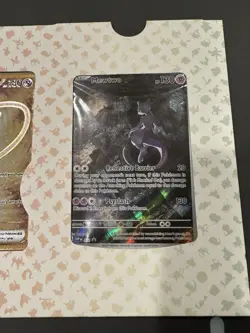 Pokemon TCG 151 Promo Mew EX 053 Mew EX Metal Card 205/165 Mewtwo 052 Sealed - Image 4