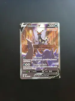 Umbreon V Alternate Art Evolving Skies 189/203 Alt Pokemon Card FA 2021 NM/M - Image 1