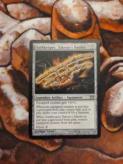 Oathkeeper, Takeno's Daisho Champions of Kamigawa CHK MTG Magic the Gathering - Image 1