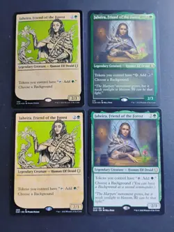 Jaheira, Friend of the Forest; Lot of 4; Commander Legends: Battle for Bal.... - Image 1