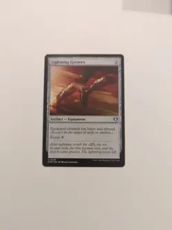 Lightning Greaves Commander Masters Regular NM MTG - Image 1