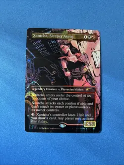 Xantcha, Sleeper Agent NM Halo Foil MTG Secret Lair Countdown Kit - Image 1