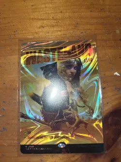 Wasteland HALO FOIL, An Encyclopedia of Magic Secret Lair, MTG - Image 1