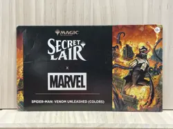 Magic the Gathering MTG Secret Lair x Spider-Man Venom Unleashed Colors Non-Foil - Image 1