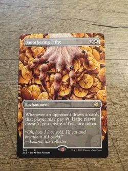 1x Smothering Tithe (Borderless) Commander Masters NM - Image 1