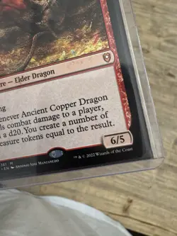 Ancient Copper Dragon - Commander Legends: Battle for Baldur's Gate (161) LP - M - Image 5