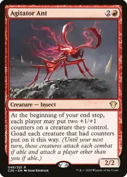 Agitator Ant [Commander 2020] Magic MTG - Image 1