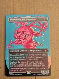 Morophon, the Boundless (Borderless) Commander Masters Regular - Image 1