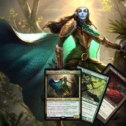 -CUSTOM EDH/COMMANDER DECK- Lathril Blade of the Elves - Elves in the Swamp! - Image 1
