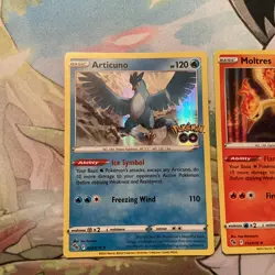 Articuno 024/078, Moltres 012/078, Zapdos 029/078 Rare Holo Pokemon Go (662) - Image 2